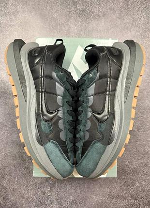 Кросівки nike x sacai vaporwaffle black gum