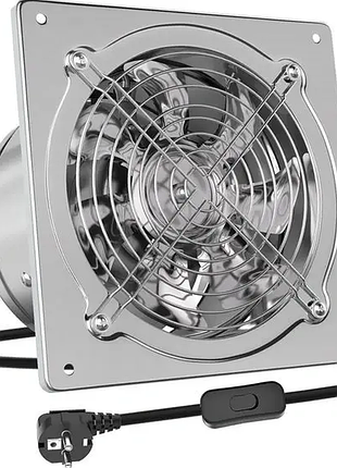 Вентилятор з осьовим внутрішнім ротором fg-hvlsfan150 | exhaust fan 150 мм, 38w, 220-240v, 50hz