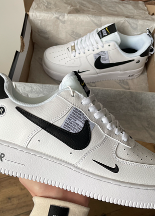 Кроссовки мужские, кроссовки женские, 1в1 люкс качество, кожа, nike air force 1'07 lv8 ultra «white’ 2, juice-0579v