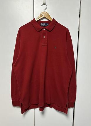 Поло лонг кофта polo ralph lauren