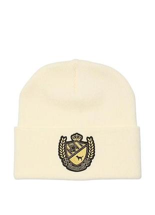 Шапка victoria´s secret pink rib knit beanie