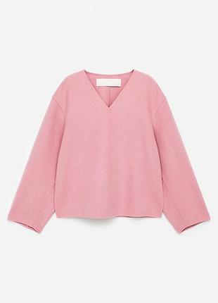 Doublé wool-blend top шерсть 2