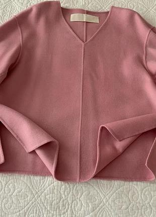 Doublé wool-blend top шерсть 8