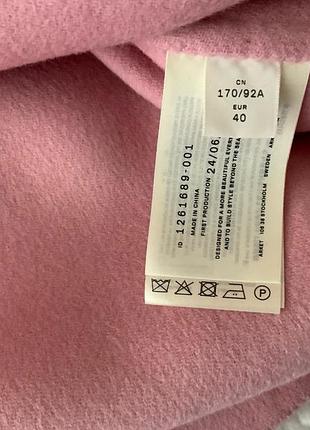Doublé wool-blend top шерсть 6
