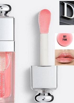 Масло масло для губ 001 pink новый тестер dior