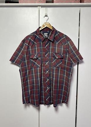 Wrangler western vintage сорочка рубашка
