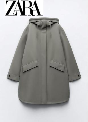 Водонепроницаемый плащик zara / оливковый