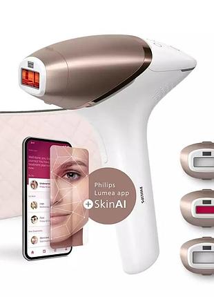 Philips lumea 9900 bri973/00 • как новый • использован 1 раз • полный комплект