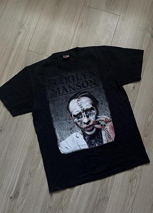 Футболка marilyn manson.