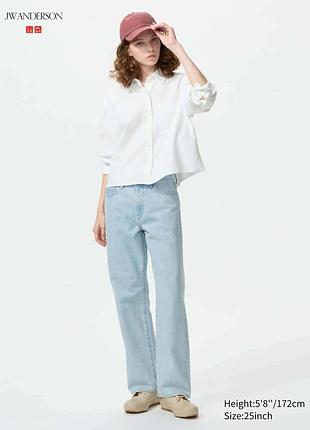 Прямые джинсы uniqlo с Mur anderson