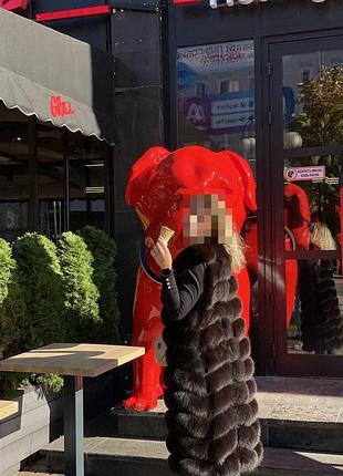 Хутряна жилетка з песця