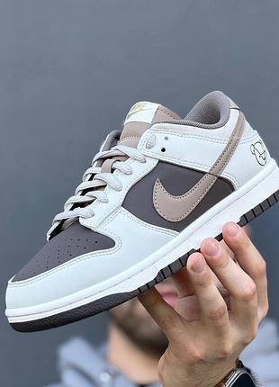 Nike dunk sb low beige brown bear