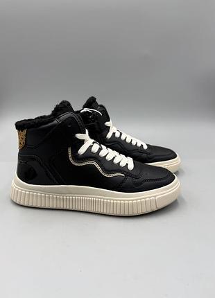Утеплені хайтопи черевики geox laquinny 32, 34, 35, 36