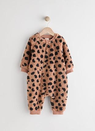 Чоловічок комбез теплий animal принт next