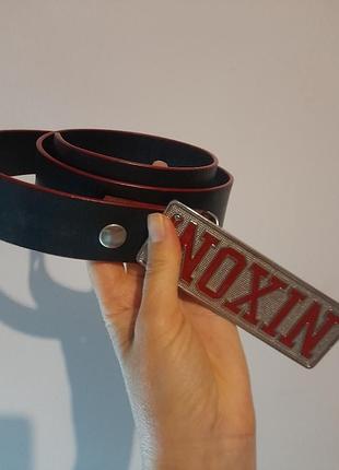 Пасок нат кожа бренд nixon винтаж