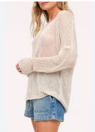 Светр ажурний massimo dutti