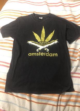 Хайпова футболка amsterdam