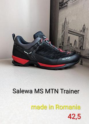 Кроссовки ботинки salewa ms mtn trainer (наш 42,5) трекинговые мужские оригинал