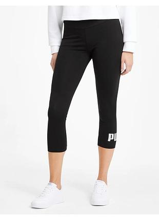 Лосіни жіночі puma essentials 3/4 black 586828-01