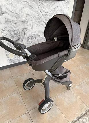 Дитяча універсальна коляска stokke xplory v4, дитяча коляска