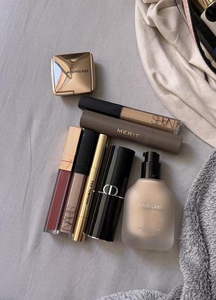 Nars, hourglass,dior, merit, haus labs