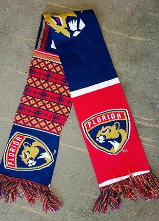 Хоккейный шарф в коллекцию nhl florida panthers