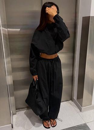 ✨ костюм, который покоряет с первого взгляда 🖤 новинка 2026! модель 1913 | плащевка + подкладка | 42-44, 46-48 | молочный, черный, беж, барби.