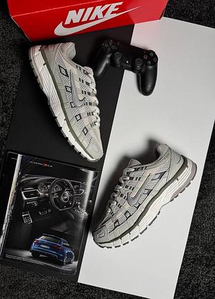 Чоловічі кросівки nike p-6000 light grey