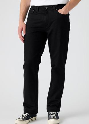 Мужские джинсы levi's 541 athletic taper 181810422 - черные (native cali), удобный зауженный крой. оригинал.