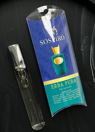 Женский парфюм соспиро erba pura с мускусным шлейфом, 20 мл