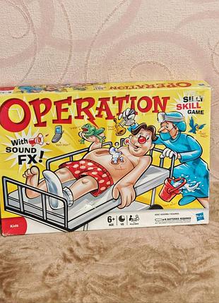 Настільна гра hasbro gaming operation операція