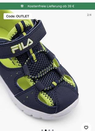 Босоніжки сандалі fila 24 розміру