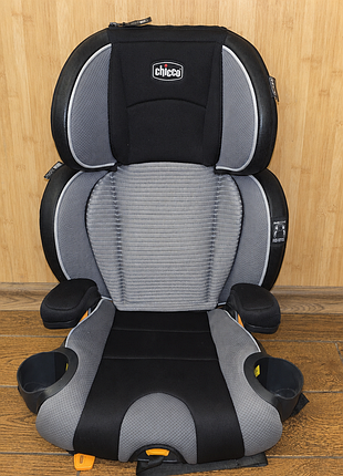Автокрісло-трансформер chicco kidfit 2в1 isofix, бустер 14–50 кг