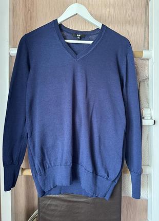 Жіночий вовняний джемпер uniqlo extra fine merino (розмір xl)