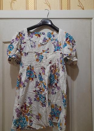 Топ туника topshop винтаж.р.m
