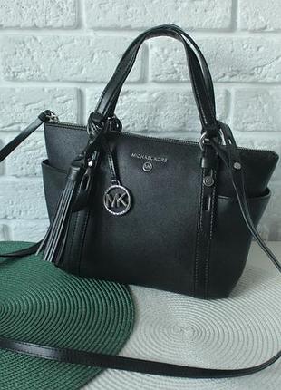 Michael kors сумка. натуральна шкіра саф'яно. оригінал. код.