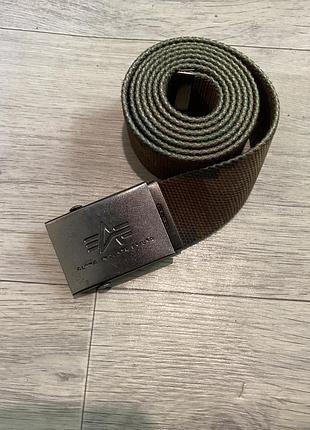 Ремінь альфа індастріс 137 cm alpha industies camo  belt