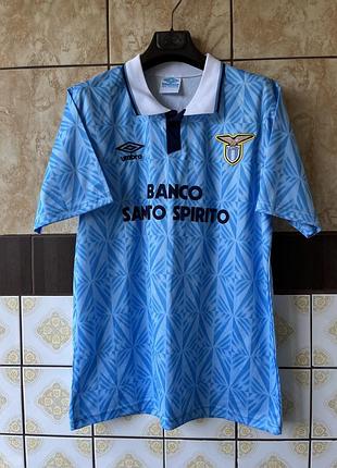 Футбольна футболка umbro ss lazio перевипуск