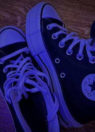 Конверси на високій платформі. converse кеди оригінал.