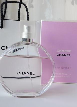 Туалетна вода chanel chance eau tendre, оригінал