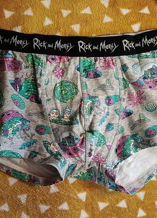 Труси боксери, принт rick and morty, primark 2 xl