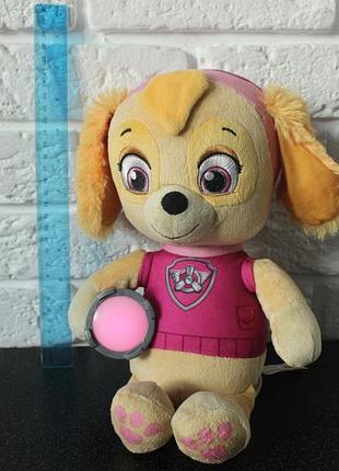 Собачка скай "щенячий патруль", оригинал paw patrol. интерактивная