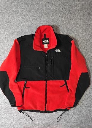 Вінтажна куртка the north face vtg 90's denali red black
оригінал