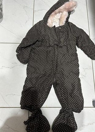 Зимовий комбінезон на дівчонку