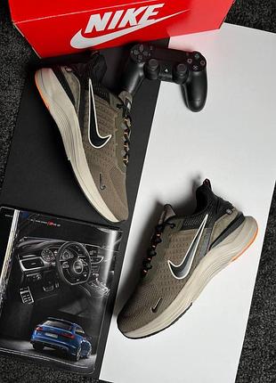 Чоловічі кросівки nike air zoom winflo olive black