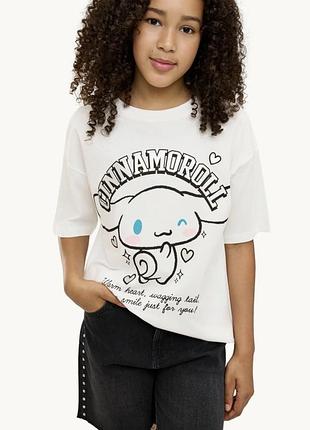 Футболка cinnamoroll для дівчинки 🤍