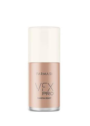 Тональна основа farmasi vfx pro camera ready foundation 10 buff, 30 мл