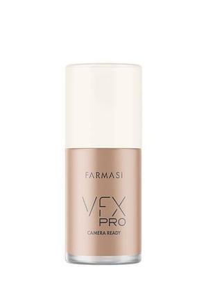 Тональна основа farmasi vfx pro camera ready foundation 12 natural beige, 30 мл
