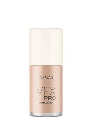 Тональна основа farmasi vfx pro camera ready foundation 11 cashew, 30 мл