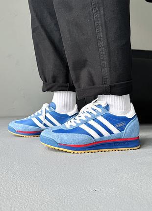 😍 жіночі кросівки adidas sl 72 rs blue/white